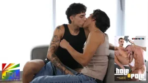 Hole & Pole gay porn DVD from CockyBoys starring Alan Apollo, Manuel Skye, Jordan Starr, and more – directed by Jake Jaxson, featured on JRL CHARTS Gay Adult News