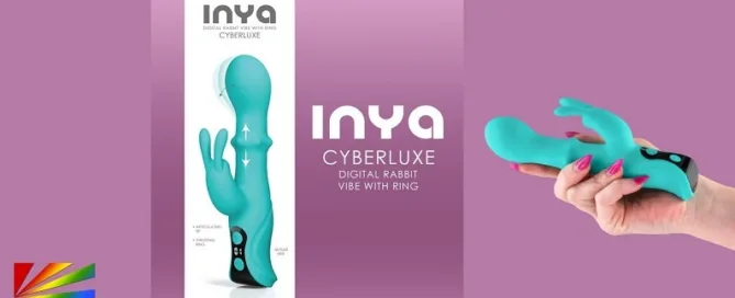 INYA Cyber Luxe luxury vibrator by NS Novelties – JRL CHARTS Sex Toys News