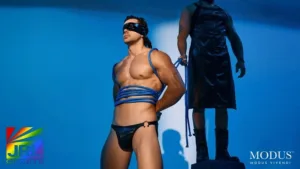 MODUS VIVENDI Prince Albert Line from the FW26 Submission Campaign men’s fetish underwear collection
