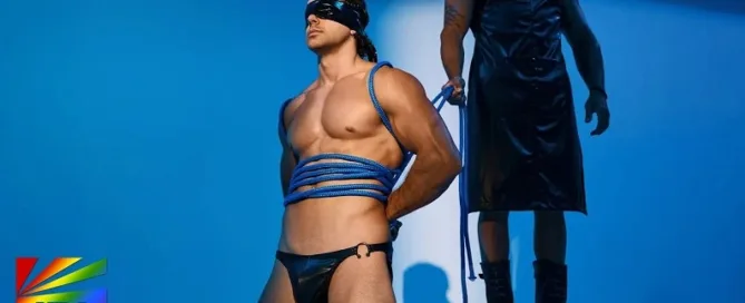 MODUS VIVENDI Prince Albert Line from the FW26 Submission Campaign men’s fetish underwear collection