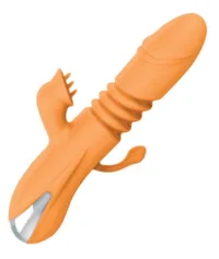 Nasstoys Intruder Heat-Up Thruster with Tickler in Orange – Rechargeable warming thrusting vibrator featured on JRL CHARTS Sex Toys News