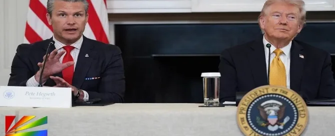 President Donald Trump speaks at the White House about an anonymous $130 million gift to the Pentagon to help cover troop pay during the government shutdown — Photo © Evan Vucci/AP | JRL CHARTS Military News.