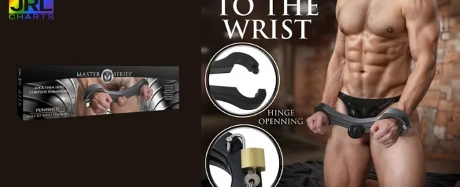 XR Brands Master Series Punished Balls-to-Wrist Humbler featured in JRL CHARTS BDSM Gear News & Reviews
