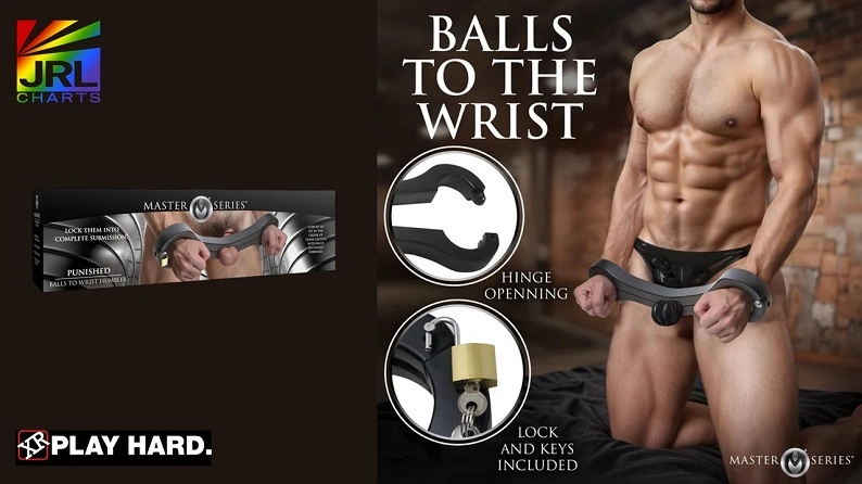 XR Brands Master Series Punished Balls-to-Wrist Humbler featured in JRL CHARTS BDSM Gear News & Reviews