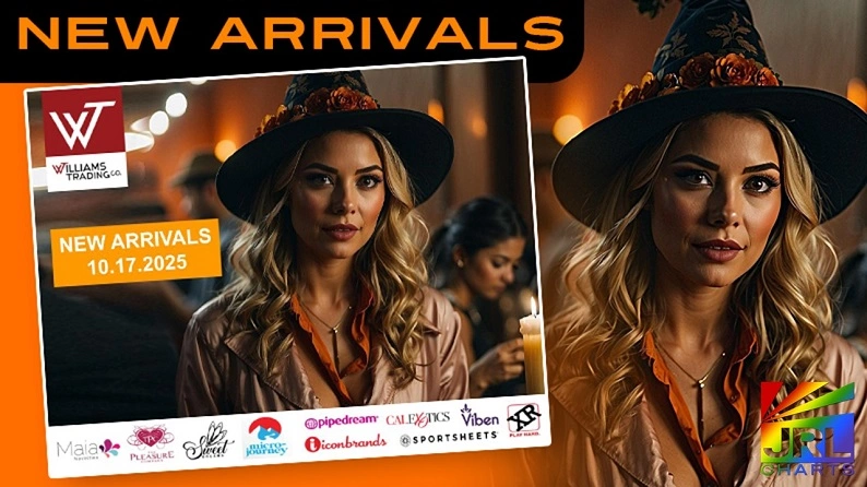 Williams Trading Co. Weekly New Arrivals and Fall Promotions for Retailers – JRL CHARTS Sex Toys News