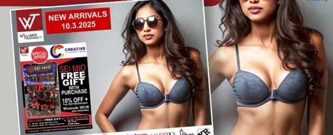 Williams Trading Co New Arrivals for retailers – Week Ending October 3, 2025, featured on JRL CHARTS Pleasure Products News.