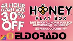Eldorado Trading Company launches 48-hour flash sale with 30% off Honey Play Box pleasure products – JRL CHARTS Sex Toys News.