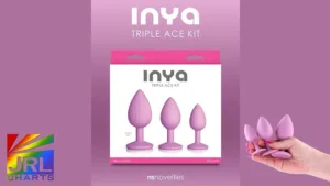 INYA Triple Ace Kit by NS Novelties featuring 3-piece silicone pleasure set for adult retailers – JRL CHARTS Sex Toys News