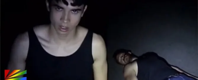 Nic Dantes in “Hit and Run” music video still – JRL CHARTS Gay Music News