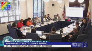 St. Petersburg City Council meets to discuss mural replacement and inclusive LGBTQ+ flag proposals following Governor DeSantis’ funding threats – JRL CHARTS LGBT Politics
