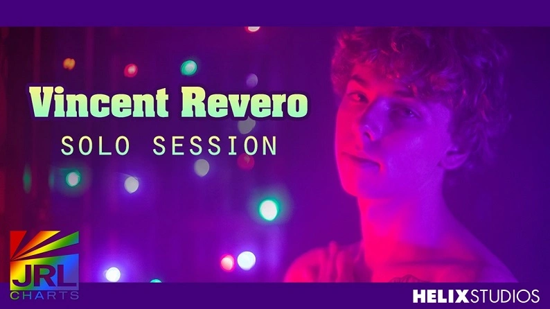 Helix Studios exclusive Vincent Revero in Solo (2025) scene featured on JRL CHARTS Gay Adult News