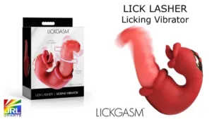 XR Brands Lick Lasher Licking Vibrator product photo featured on JRL CHARTS Sex Toys News