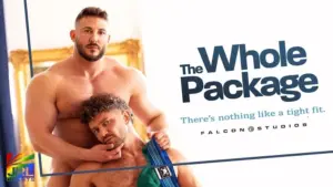 Dato Foland and Alex Palmieri make their Falcon Studios debuts in the explosive ‘Whole Package’ finale on JRL CHARTS Gay Adult News.
