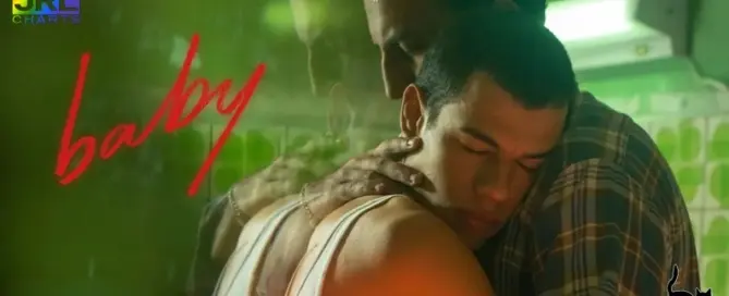 BABY LGBTQ drama scene from Peccadillo Pictures spotlighted by JRL CHARTS