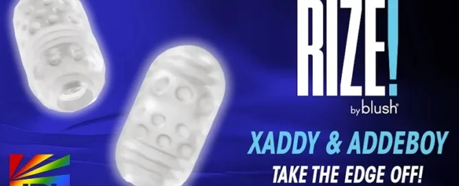 Blush Rize Xaddy and AddeBoy pocket strokers for discreet travel pleasure