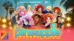 JRL CHARTS coverage of the 2025 Mx. Pineapple Cabaret fundraiser in Palm Springs supporting Pineapple Support and the adult industry