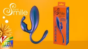 Sweet Smile Flexible Double Bullet in metallic silicone from the Special Edition collection