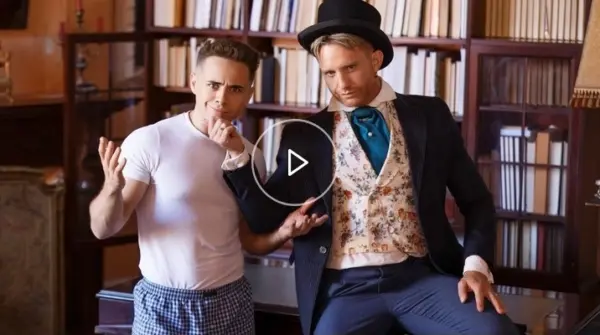 Official trailer thumbnail for The Jizzer Of Oz starring Magnus Loki and Jake Mathews from MEN.com.