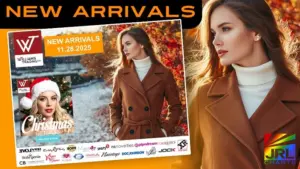 Williams Trading Co. 2025 Christmas Giftables promotional image showcasing new holiday arrivals for adult retailers, featured on JRL CHARTS Sex Toys News.