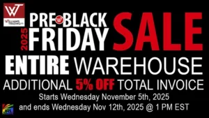 Williams Trading Co. Pre-Black Friday 2025 Stock-Up Sale for Retailers