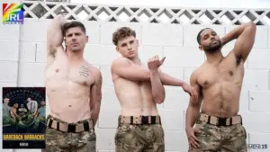 MEN.com Bareback Barracks Gay Military Fantasy DVD now shipping to retailers