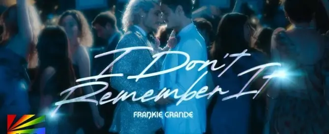 Frankie Grande shines in the “I Don’t Remember It” music video — Gay Prom Fantasy | JRL CHARTS