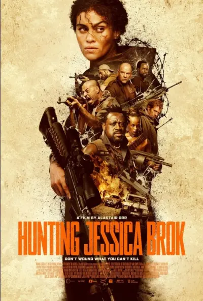 Official movie poster for Hunting Jessica Brok (2025) starring Danica De La Rey Jones