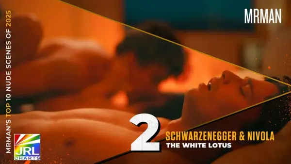 Top 10 Nude Male Celebrities of 2025 #2 – Patrick Schwarzenegger Sam Nivola White Lotus 03x06 | JRL CHARTS