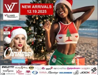 Williams Trading weekly new releases digital catalog featuring EVOLVED, TENGA, XR Brands and other pleasure product brands