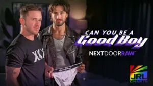 Andrew Delta and Noah Asli star in the ASGmax exclusive gay adult scene “Can You Be a Good Boy?”