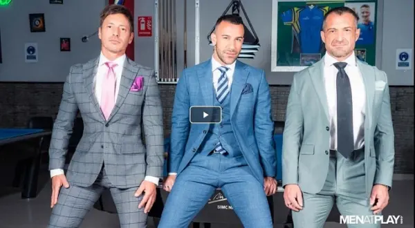 JRL CHARTS trailer image for Business 7 DVD from MenAtPlay featuring David Linset, Gustavo Cruz and Steve Jouret