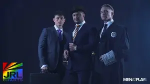 Capo dei Capi “PINCHED” Threeway Scene starring Dato Foland, Ryder Owens & Judge Magnus Loki — MenAtPlay on JRL CHARTS Gay Adult News