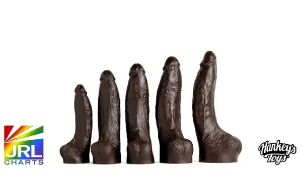 JRL CHARTS features the five-piece Roxas Caelum Lifecast Collection by Mr. Hankey’s Toys in platinum silicone