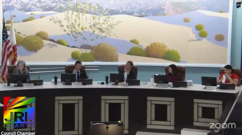 Palm Desert Mayor Pro Tem introduces proposal targeting Pride Month during city council meeting, drawing LGBTQ backlash — JRL CHARTS LGBT Politics News