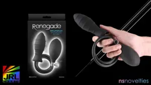 Renegade Inflata Play inflatable anal toy by NS Novelties – giftable male sex toy featured on JRL CHARTS