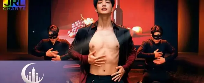 RIV-N in ‘One Bite,’ the AI-generated K-pop music video from DarkRo Entertainment featured on JRL CHARTS