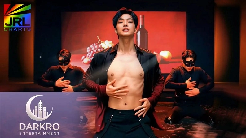 RIV-N in ‘One Bite,’ the AI-generated K-pop music video from DarkRo Entertainment featured on JRL CHARTS