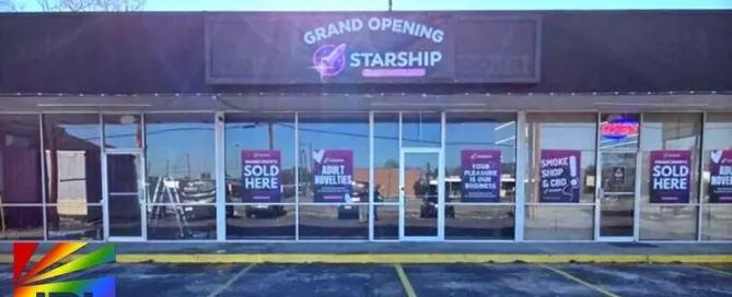 Starship Adult Stores opens its newest sex-positive adult retail store in Augusta, Georgia featuring sex toys, lingerie, and sexual wellness products | JRL CHARTS