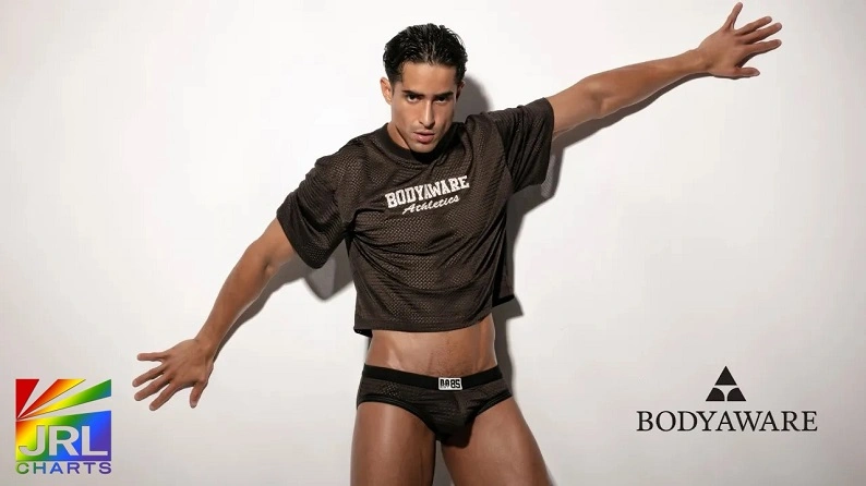 Varsity 85 Collection by Body Aware showcasing bold men’s activewear styles including mesh jerseys and athletic apparel