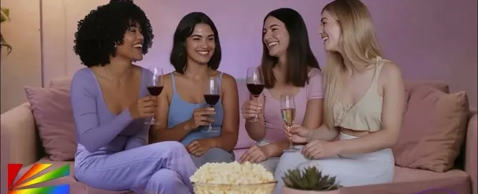 Wellness by Blush™ Girl’s Night Approved commercial promoting body-safe sexual wellness and self-care pleasure products