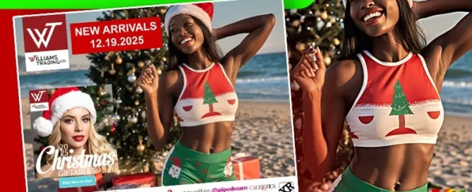 Williams Trading weekly new releases spotlight EVOLVED, Earthly Body, TENGA, XR Brands and other top pleasure product brands for retailers