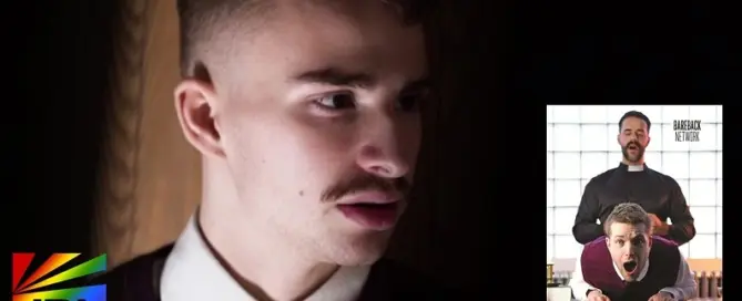 Yes Father 12 Heresy DVD starring Benjamin Blue, Dale Kuda, Edward Terrant, Ryan Jacobs and Teddy Torres from Bareback Network | JRL CHARTS