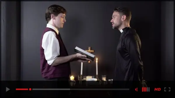 Yes Father 12 Heresy official trailer from Bareback Network starring Benjamin Blue and Teddy Torres | JRL CHARTS