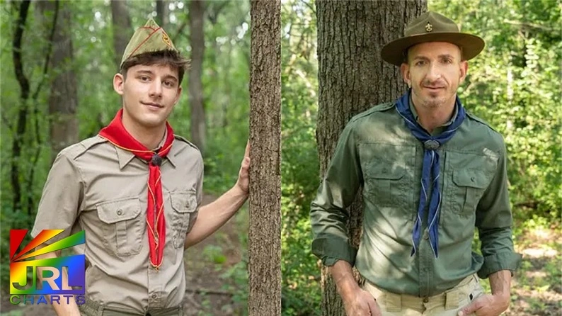 Dex Devall and Jay Stryker star in Scout Dex Vol. 1 Sunbathing from Carnal+ featured on JRL CHARTS Gay Adult News