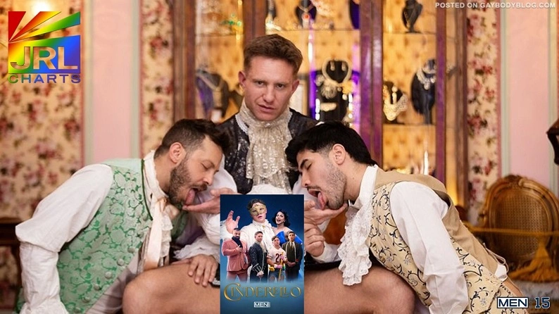 Cinderello DVD series from MEN.com starring Alex Marte as covered by JRL CHARTS Gay Adult News