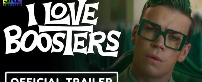 I Love Boosters 2026 official movie trailer poster featuring Keke Palmer and LaKeith Stanfield from NEON