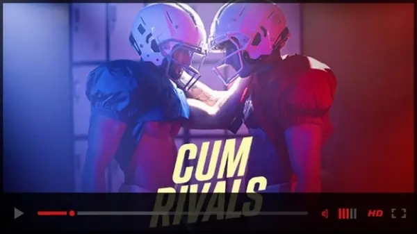 Official trailer for “Cum Rivals” starring Leo Levine and Samm Fitness on MEN.com, presented by JRL CHARTS Gay Adult News