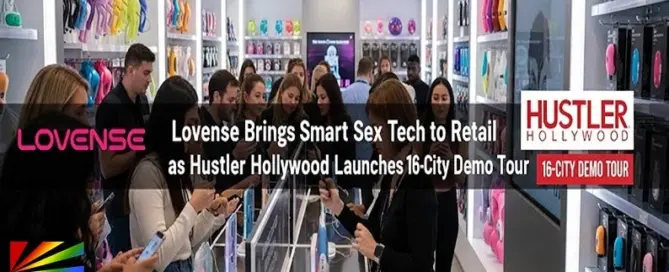 Lovense partners with Hustler Hollywood to launch a nationwide in-store smart sex toy demo tour starting January 2026