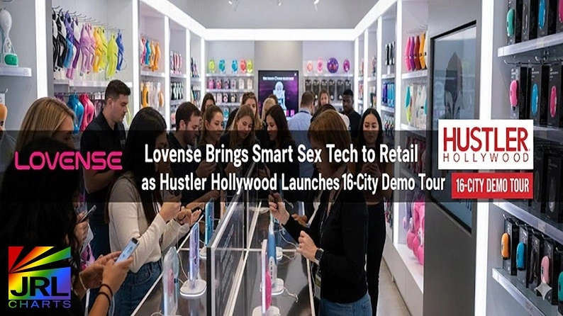 Lovense partners with Hustler Hollywood to launch a nationwide in-store smart sex toy demo tour starting January 2026