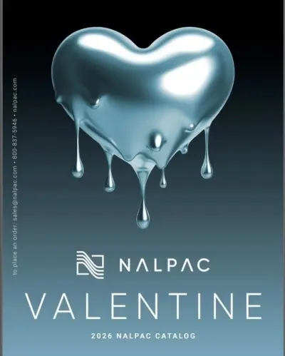 Nalpac 2026 Valentine’s Day catalog cover featuring couples toys, beginner pleasure products, and Valentine’s Day giftable sex toys for adult retailers – JRL CHARTS